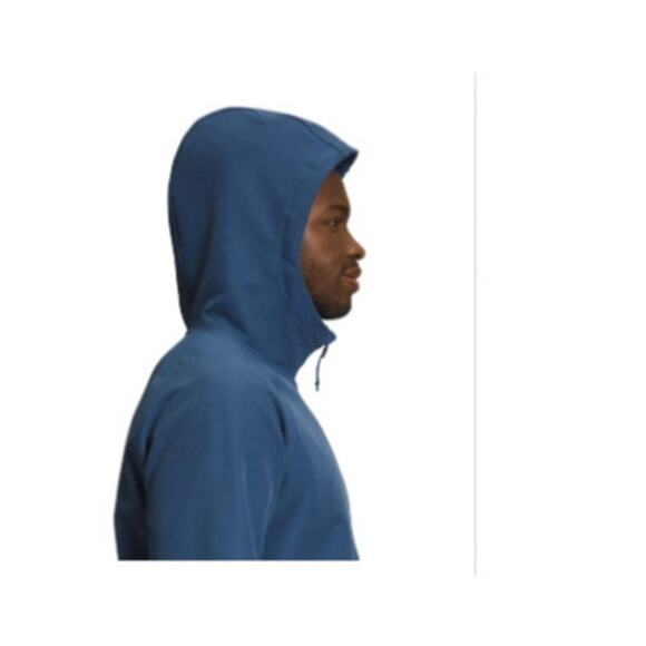 NWT The North Face Mens Camden Soft Shell Hoodie ,Shady Blue Dark Heather Sz S - Picture 4 of 4